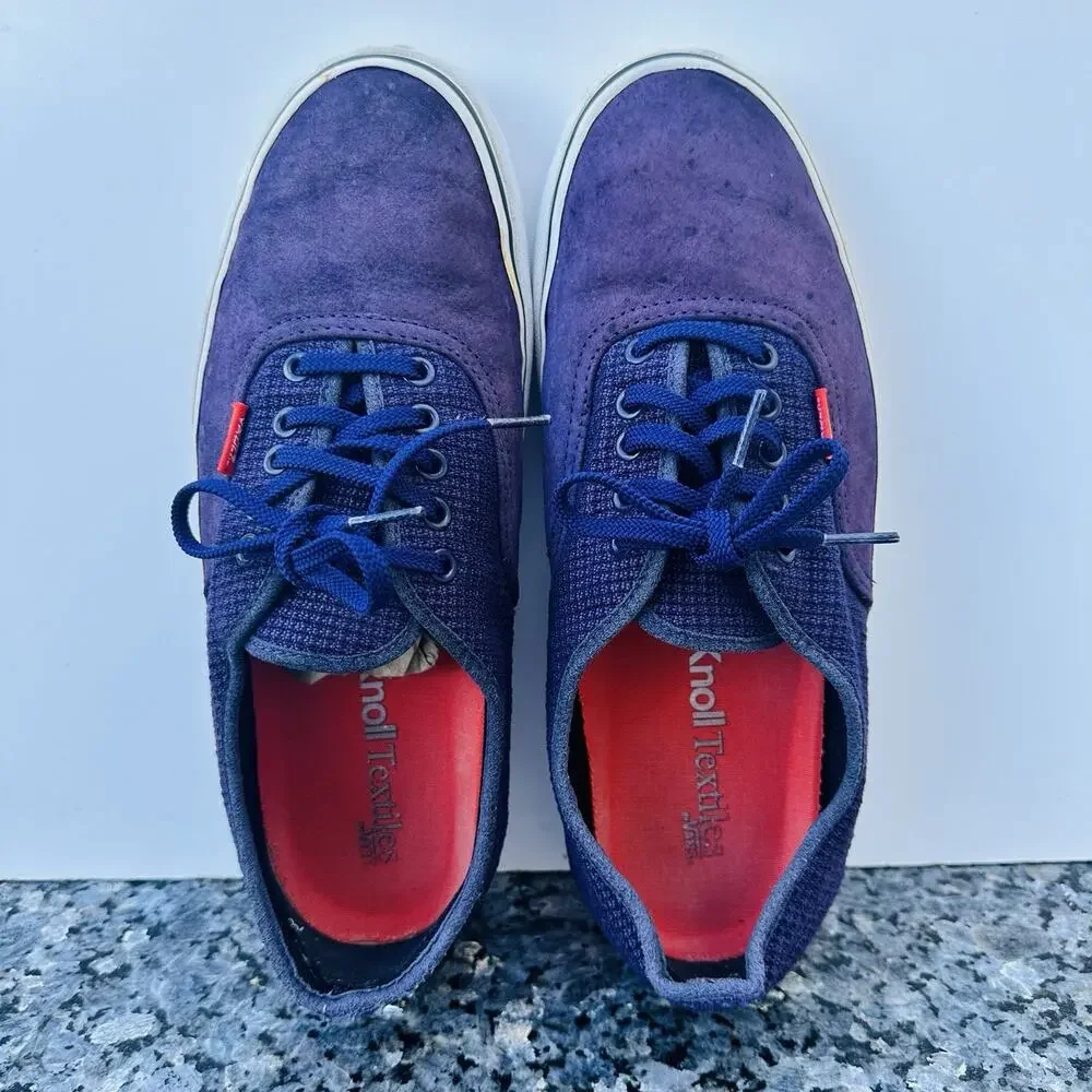 Vans Vault Authentic LX x Knoll Textiles Suede collaborative sneakers Men’s 10.5